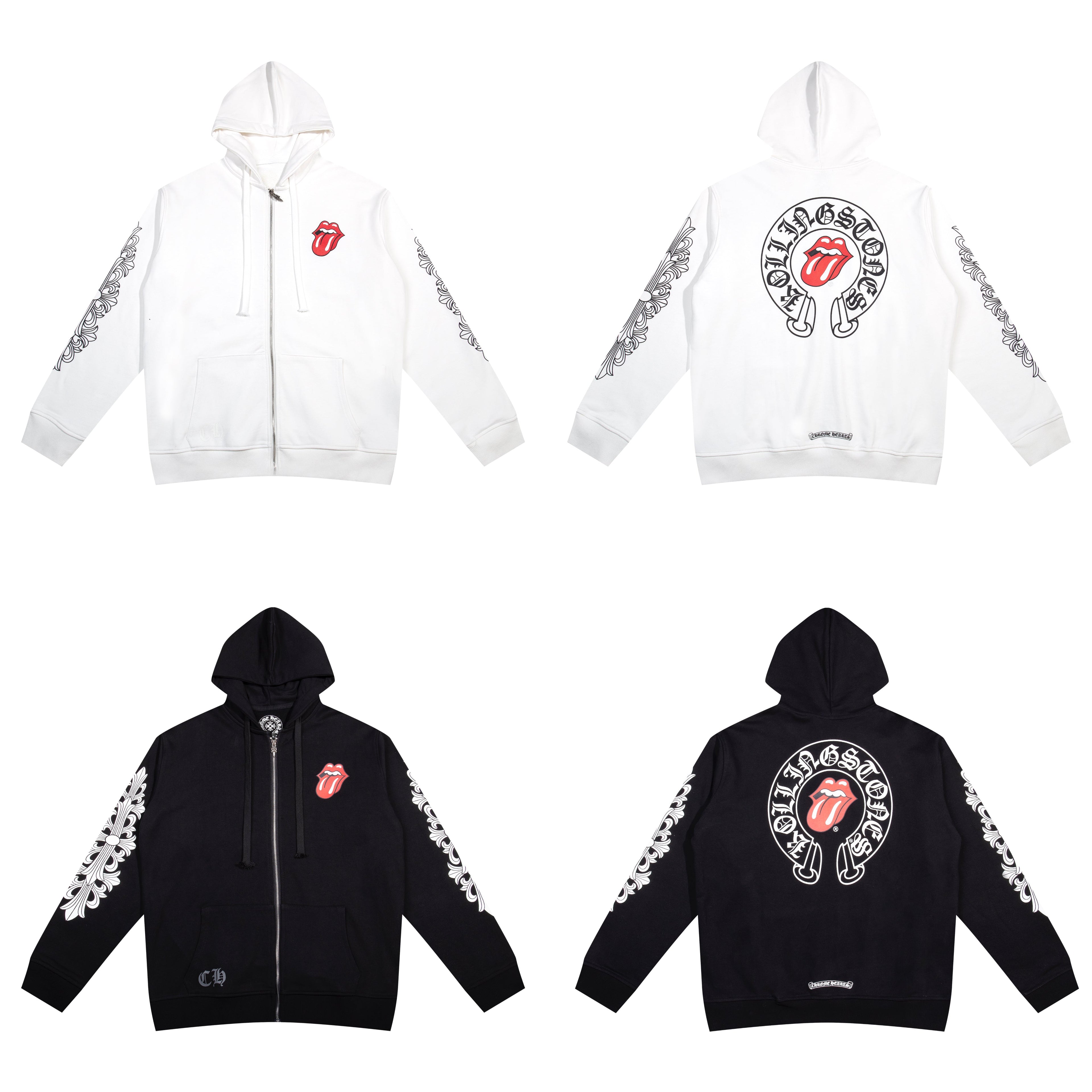 Chrome Hearts Zip Up Hoodie K5013