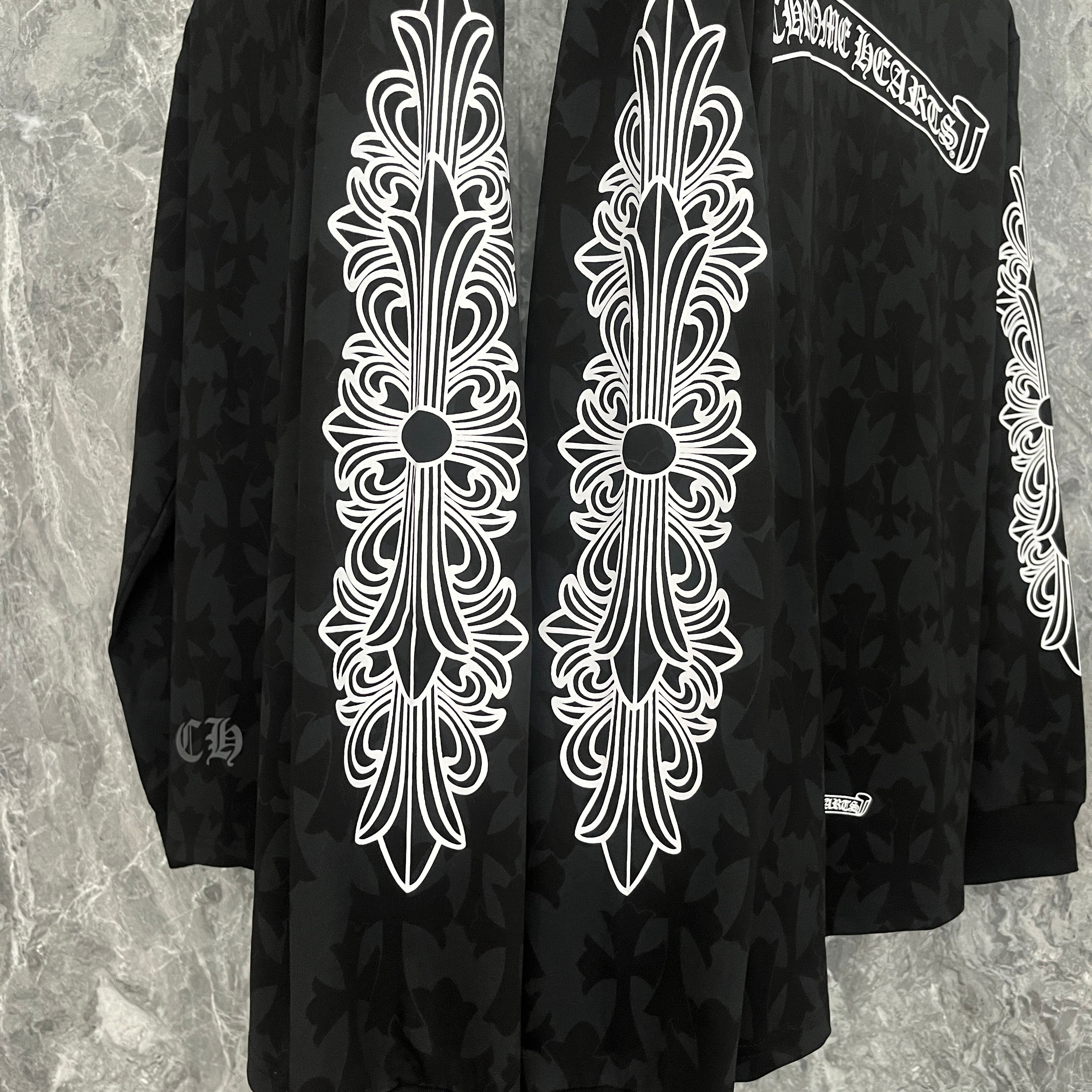 Chrome Hearts Long-Sleeve T-shirt Sweatshirt K9019