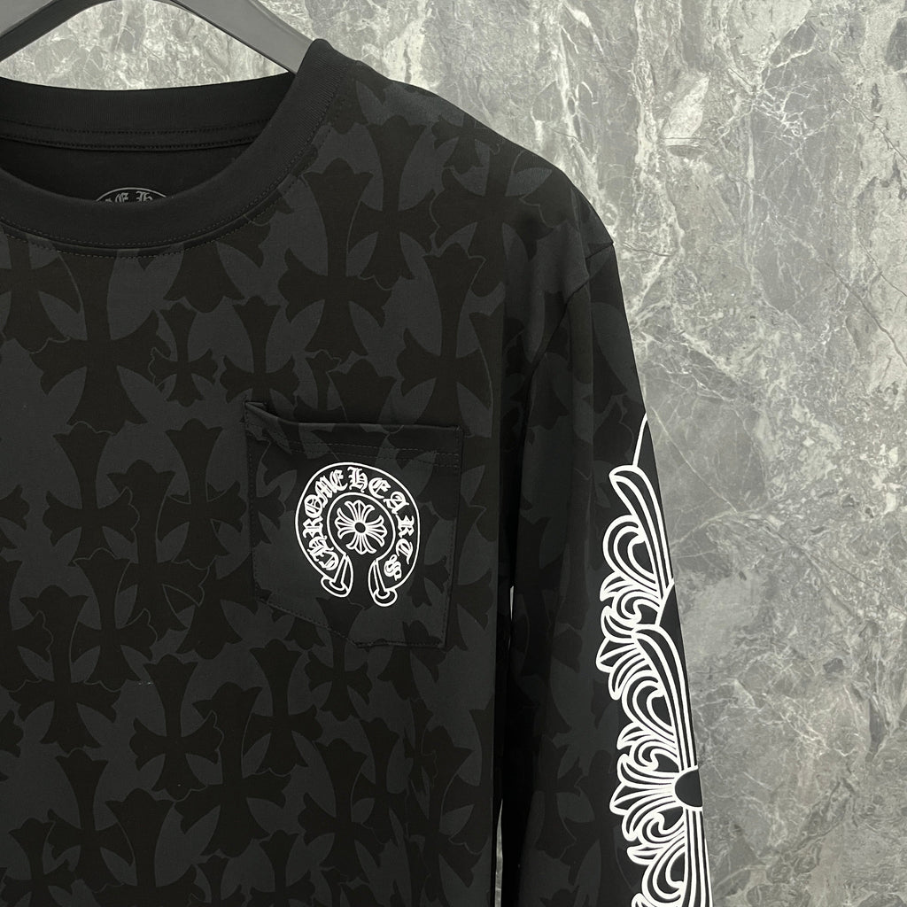 Chrome Hearts Long-Sleeve T-shirt Sweatshirt K9019