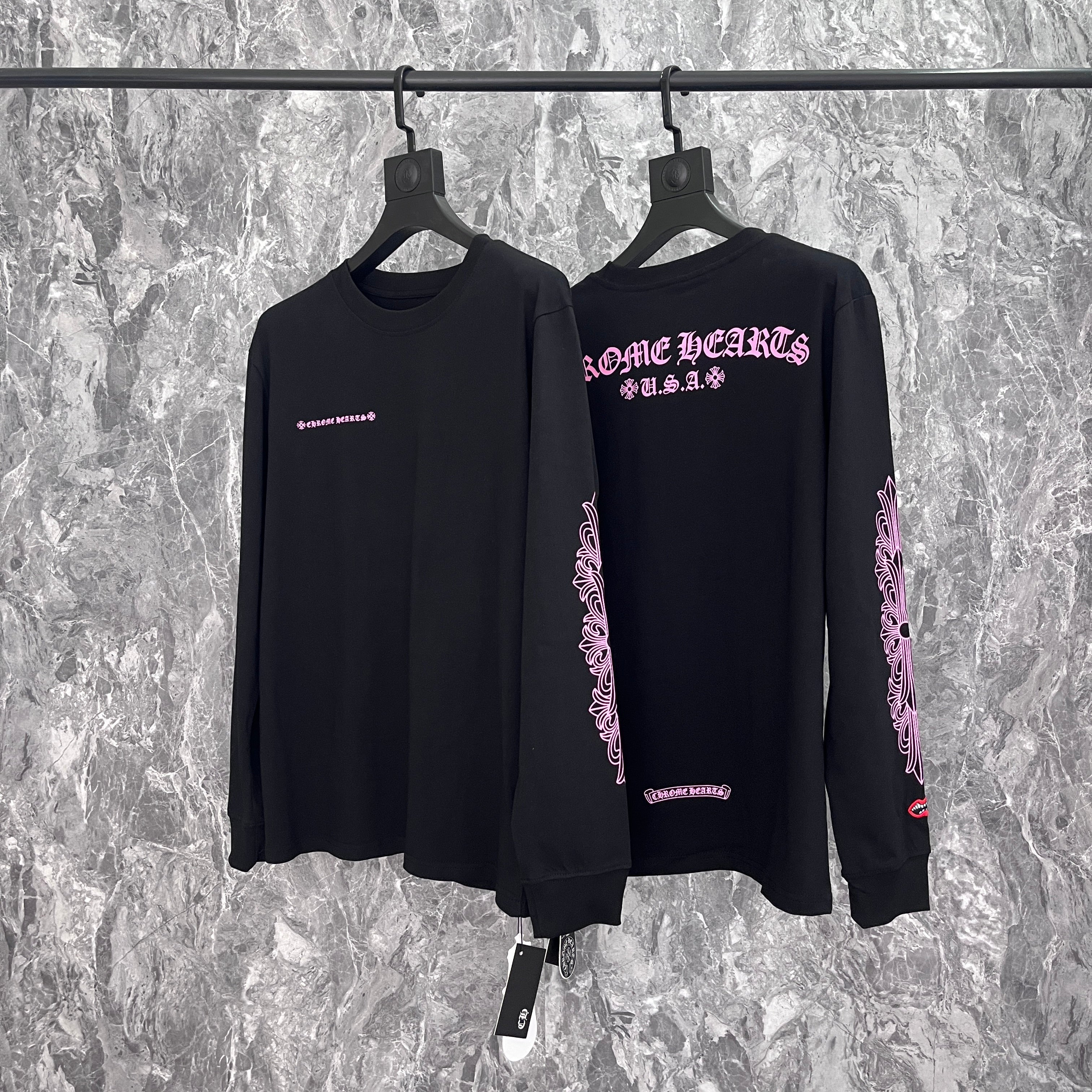 Chrome Hearts Long-Sleeve T-shirt Sweatshirt K8019